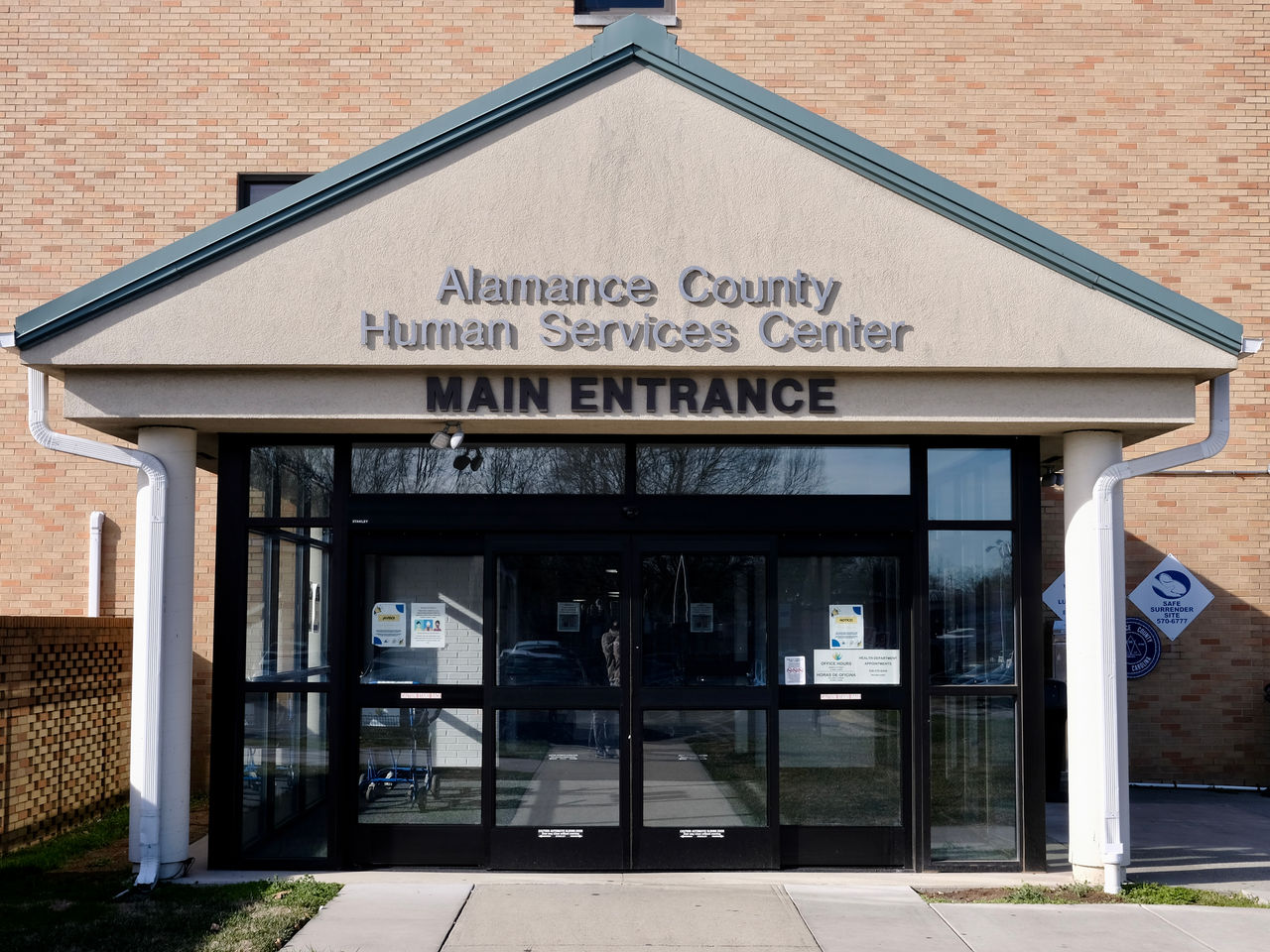 Photo of the Alamance County Human Services Center